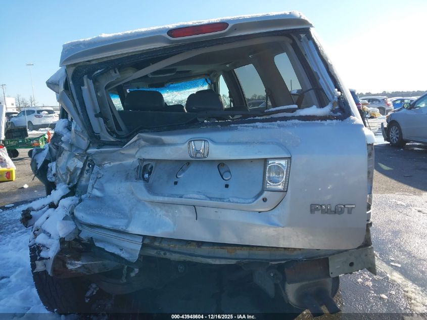 2005 Honda Pilot Ex-L VIN: 2HKYF18665H521234 Lot: 43948604