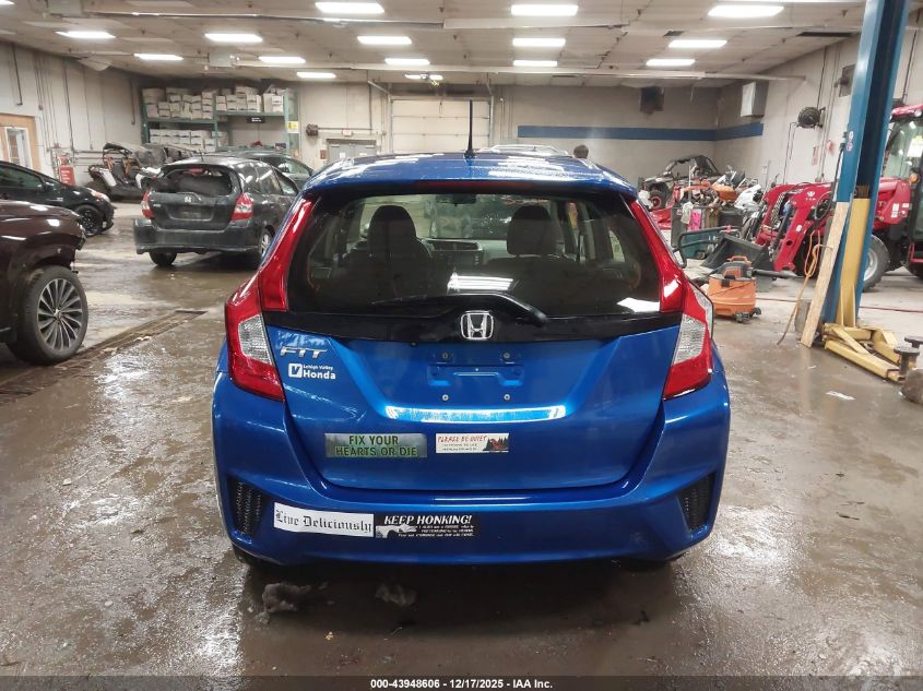 2016 Honda Fit Lx VIN: JHMGK5H58GX019093 Lot: 43948606