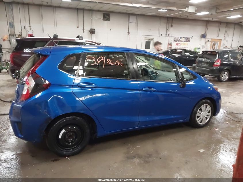 2016 Honda Fit Lx VIN: JHMGK5H58GX019093 Lot: 43948606