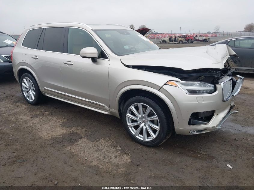 2016 Volvo Xc90 T6 Inscription VIN: YV4A22PL5G1057578 Lot: 43948610
