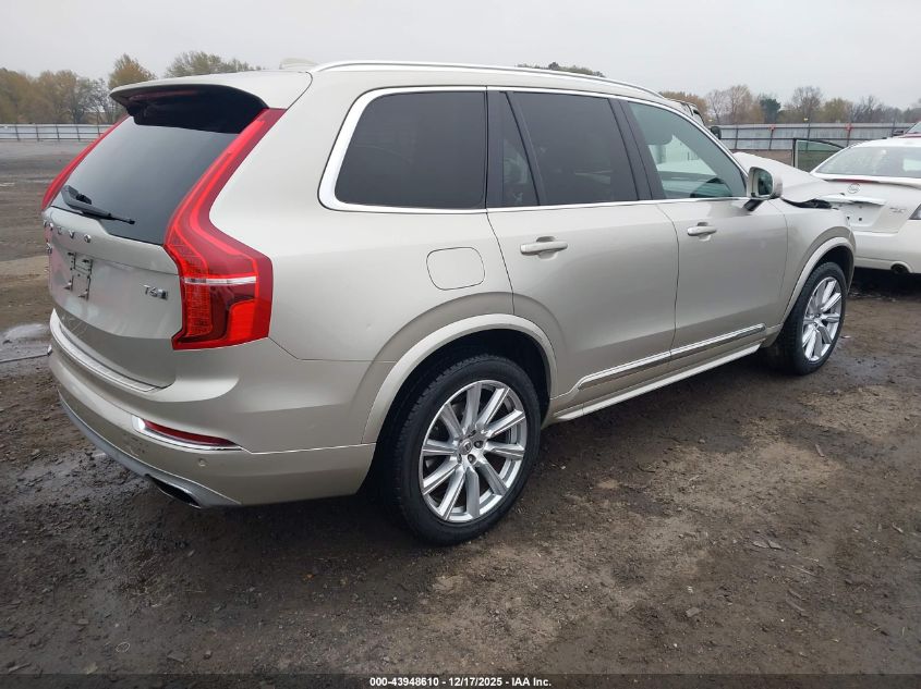 2016 Volvo Xc90 T6 Inscription VIN: YV4A22PL5G1057578 Lot: 43948610