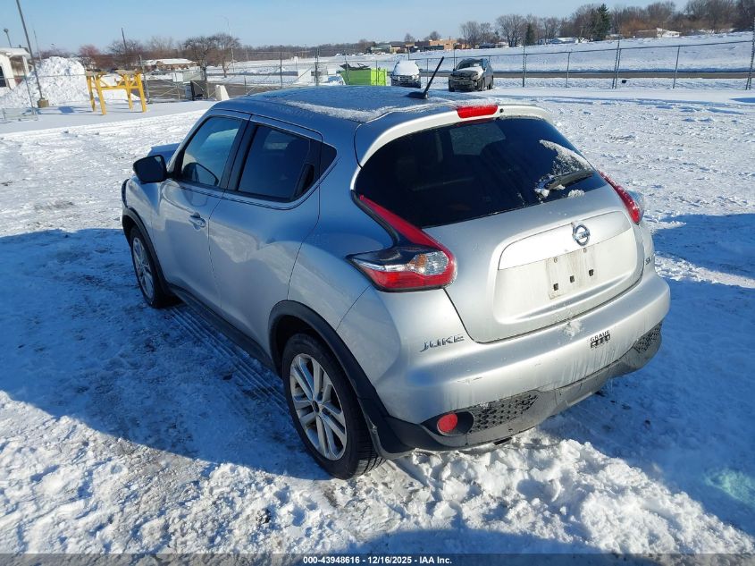 2016 Nissan Juke Sl VIN: JN8AF5MV3GT658589 Lot: 43948616