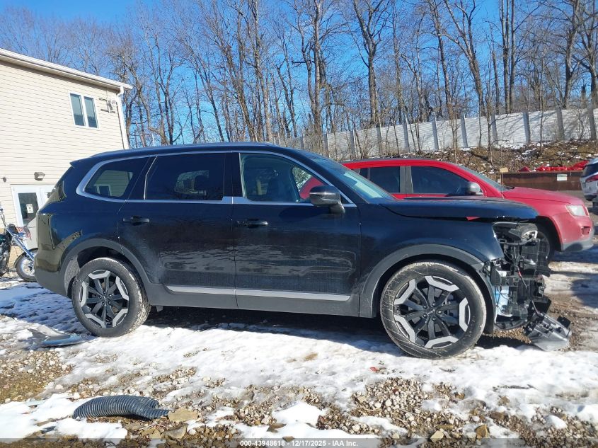 2025 Kia Telluride Ex VIN: 5XYP3DGC8SG581161 Lot: 43948618