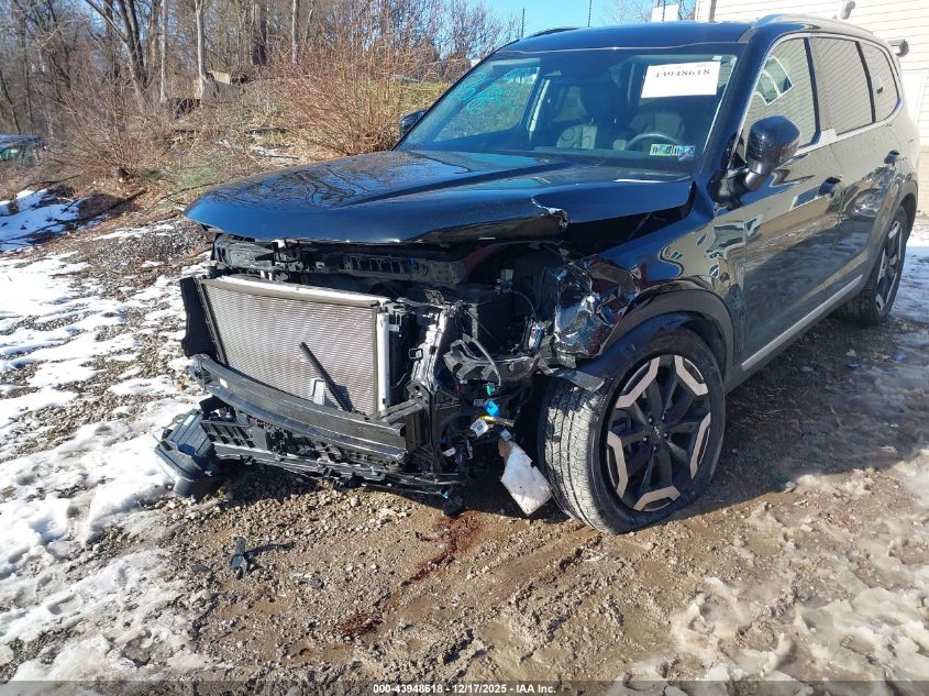 2025 Kia Telluride Ex VIN: 5XYP3DGC8SG581161 Lot: 43948618