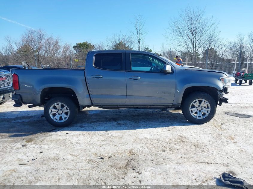 2021 Chevrolet Colorado 2Wd Short Box Lt VIN: 1GCGSCEN1M1212677 Lot: 43948619