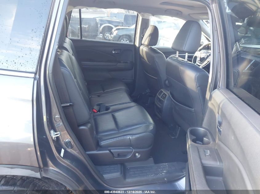 2016 Honda Pilot Ex-L VIN: 5FNYF6H69GB010390 Lot: 43948623