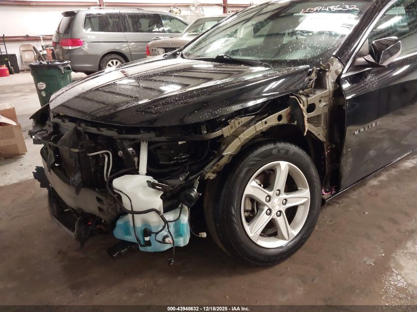 2022 Chevrolet Malibu Fwd Lt VIN: 1G1ZD5ST7NF169770 Lot: 43948632