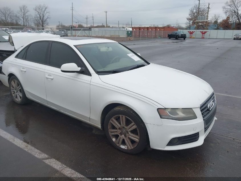 2011 Audi A4 2.0T Premium VIN: WAUBFAFL3BN004187 Lot: 43948641