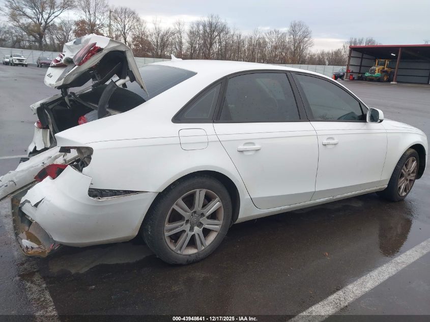 2011 Audi A4 2.0T Premium VIN: WAUBFAFL3BN004187 Lot: 43948641