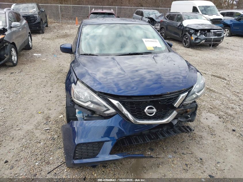 2016 Nissan Sentra S VIN: 3N1AB7AP0GY310834 Lot: 43948643