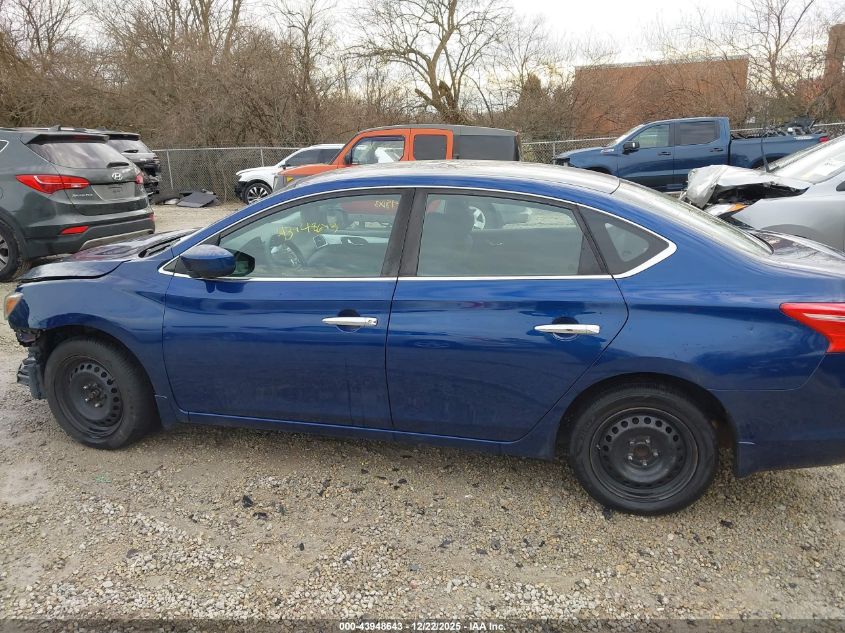 2016 Nissan Sentra S VIN: 3N1AB7AP0GY310834 Lot: 43948643