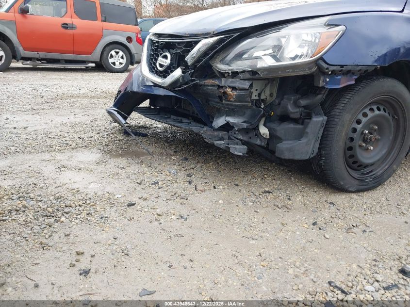 2016 Nissan Sentra S VIN: 3N1AB7AP0GY310834 Lot: 43948643