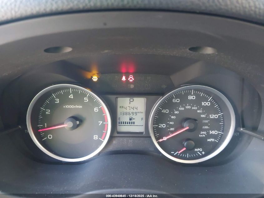 2014 Subaru Forester 2.5I VIN: JF2SJAAC5EH423011 Lot: 43948645