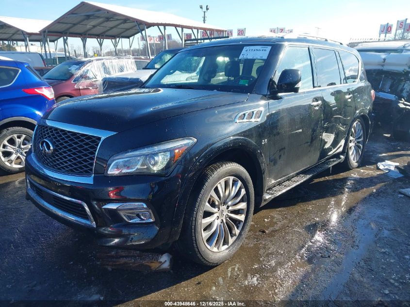 2016 Infiniti Qx80 VIN: JN8AZ2NEXG9123034 Lot: 43948646