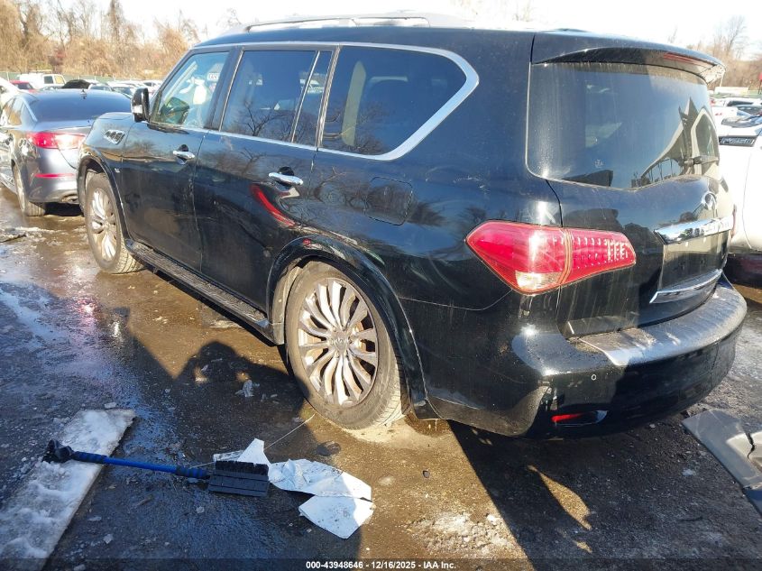 2016 Infiniti Qx80 VIN: JN8AZ2NEXG9123034 Lot: 43948646