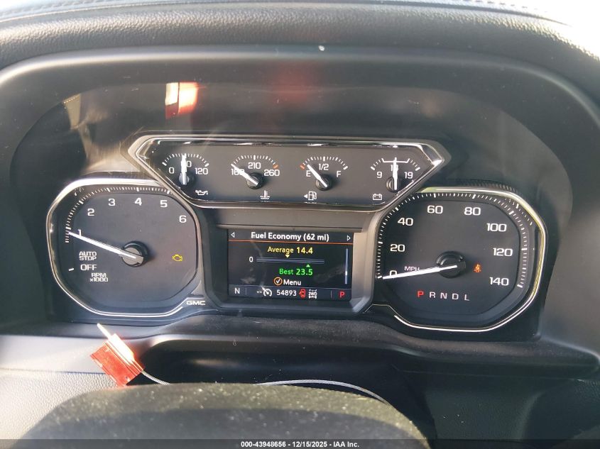 2021 GMC Sierra 1500 4Wd Short Box At4 VIN: 1GTP9EEL5MZ383648 Lot: 43948656