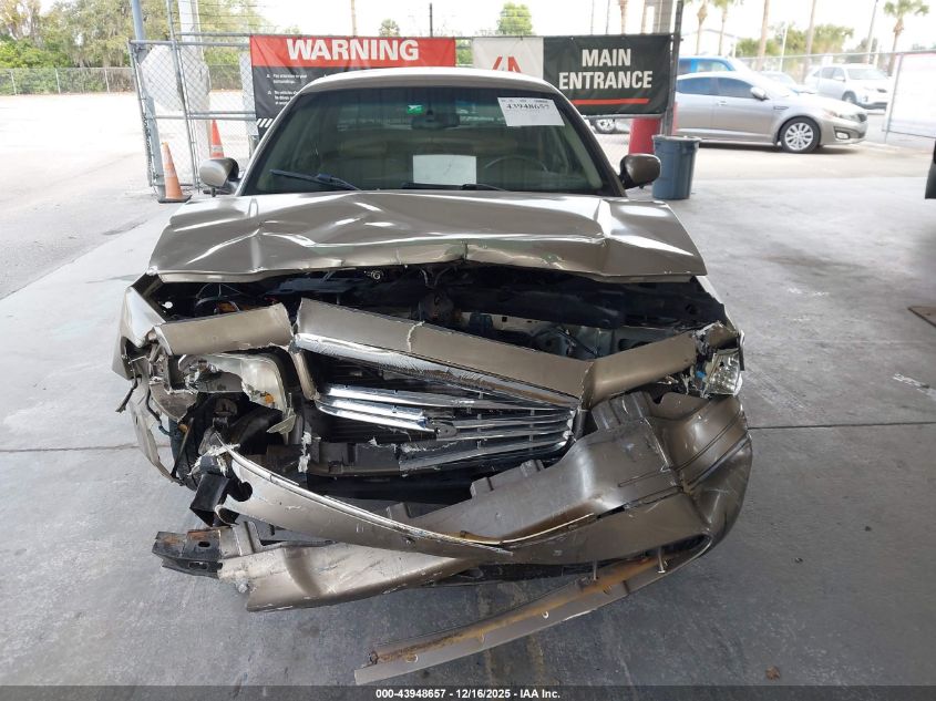 2002 Ford Crown Victoria Lx VIN: 2FAFP74W72X140747 Lot: 43948657