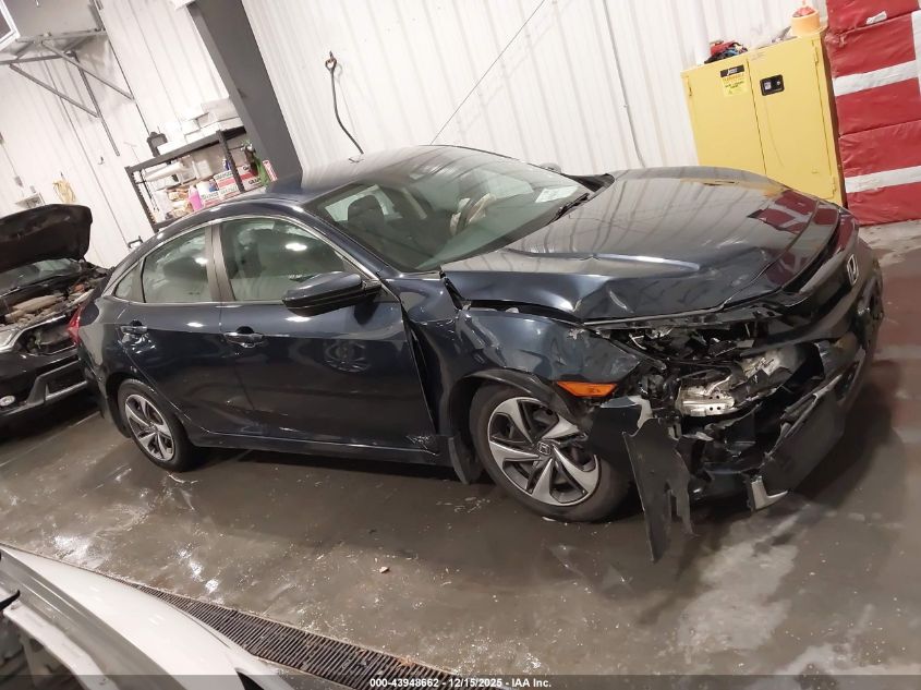 2019 Honda Civic Lx VIN: 19XFC2F66KE012026 Lot: 43948662