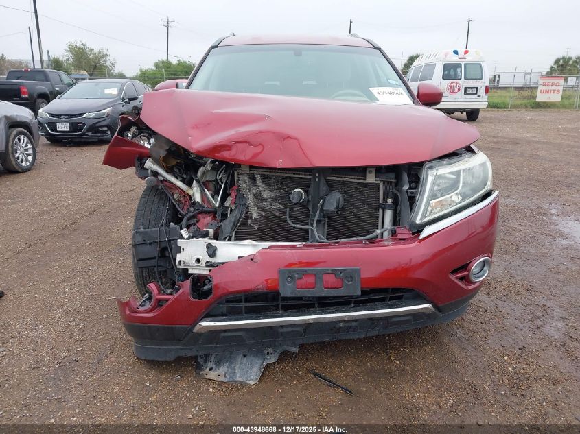 2015 Nissan Pathfinder Sv VIN: 5N1AR2MN6FC614582 Lot: 43948668