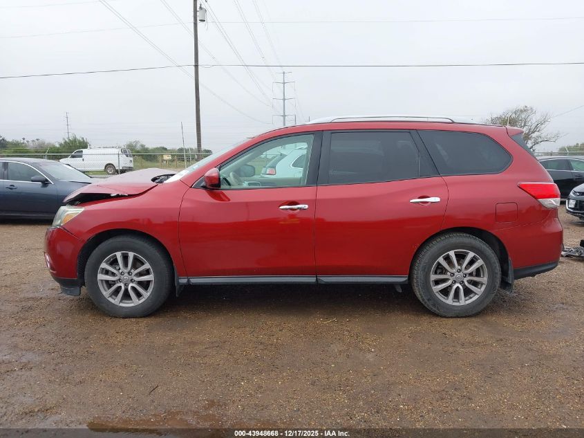 2015 Nissan Pathfinder Sv VIN: 5N1AR2MN6FC614582 Lot: 43948668