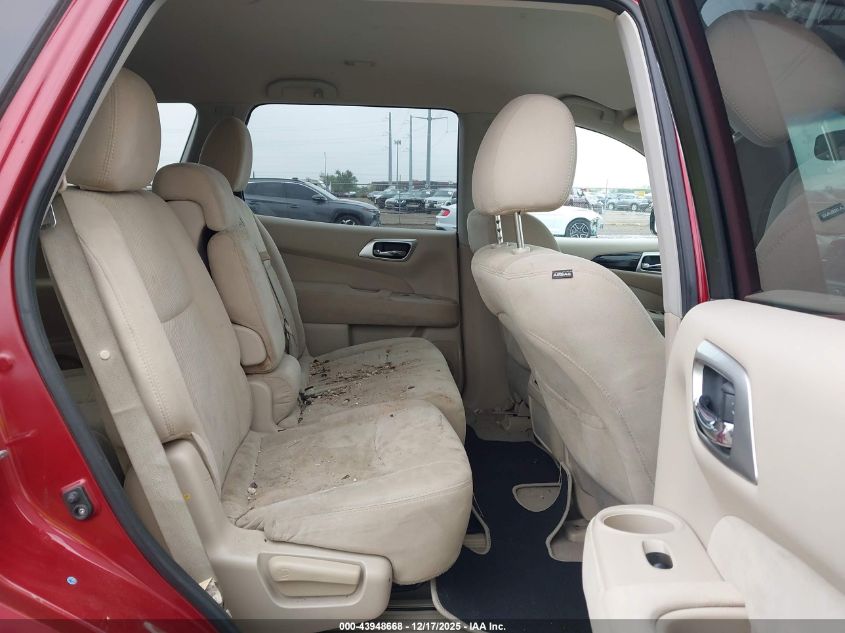 2015 Nissan Pathfinder Sv VIN: 5N1AR2MN6FC614582 Lot: 43948668