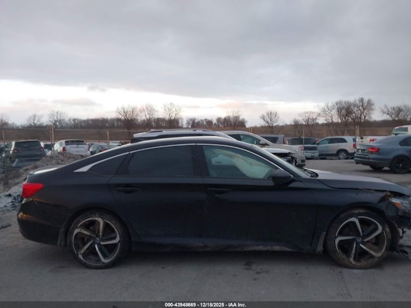 2022 Honda Accord Sport VIN: 1HGCV1F31NA012327 Lot: 43948669