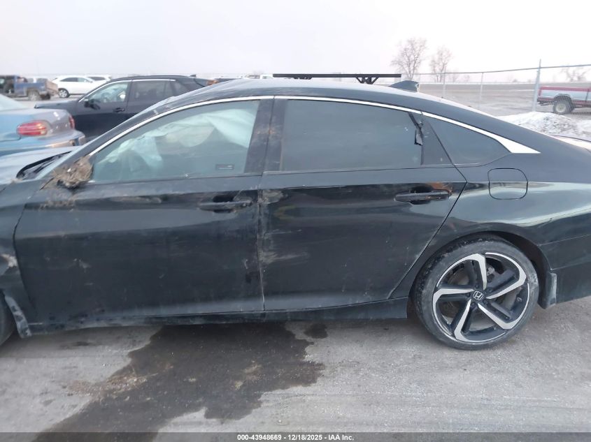 2022 Honda Accord Sport VIN: 1HGCV1F31NA012327 Lot: 43948669