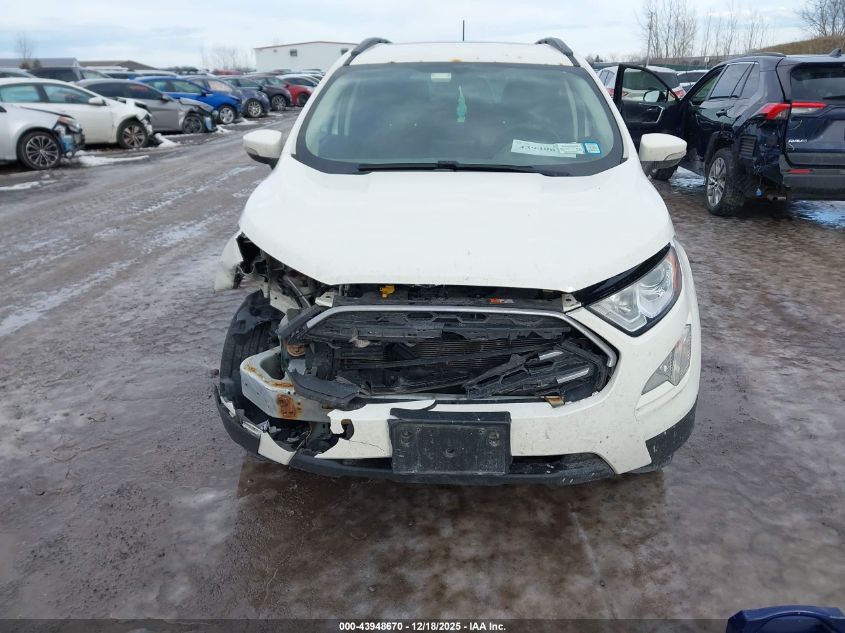 2020 Ford Ecosport Se VIN: MAJ6S3GL7LC343838 Lot: 43948670