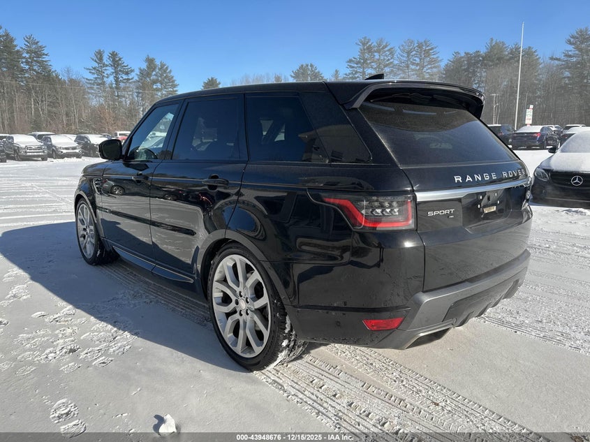 Vin: salwr2su7la738123, lot: 44444319, land rover range rover sport hse mhev 20203