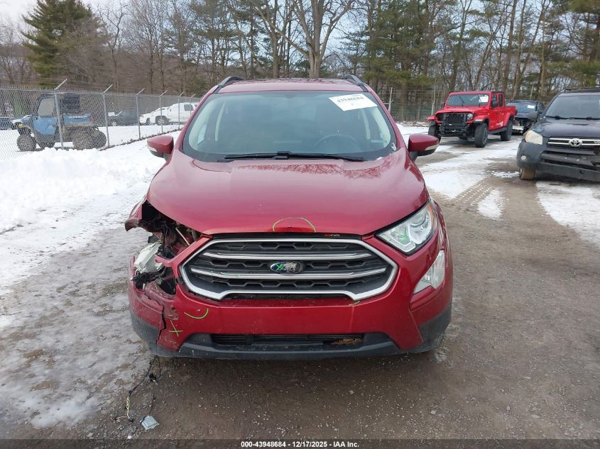 2020 Ford Ecosport Se VIN: MAJ6S3GL4LC352318 Lot: 43948684