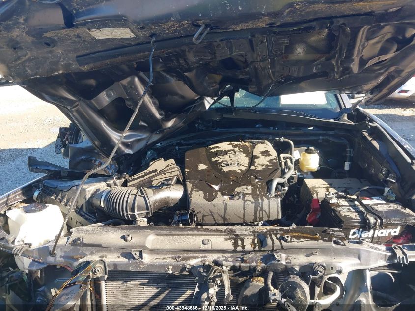 2021 Toyota Tacoma Sr V6 VIN: 5TFCZ5AN8MX258399 Lot: 43948686