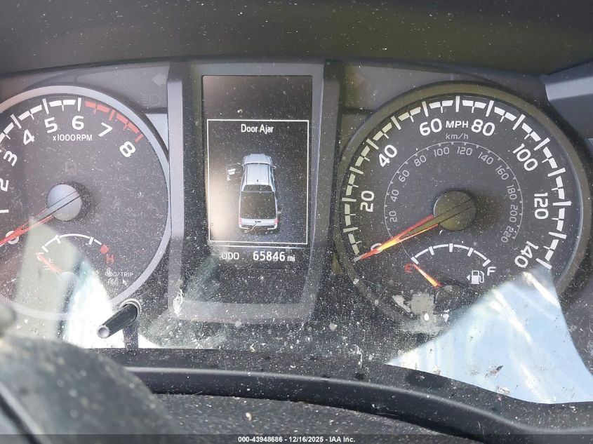 2021 Toyota Tacoma Sr V6 VIN: 5TFCZ5AN8MX258399 Lot: 43948686