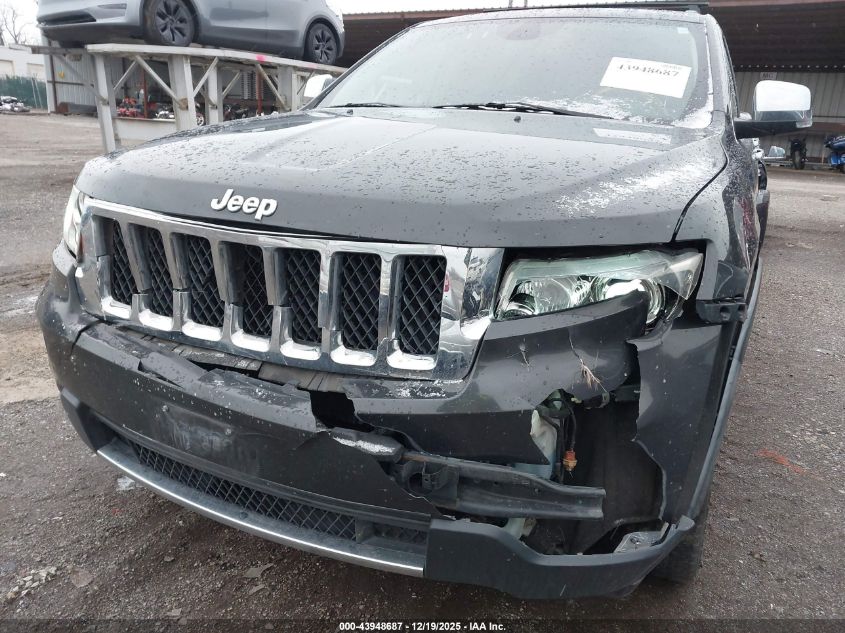 2011 Jeep Grand Cherokee Overland VIN: 1J4RR6GG2BC560732 Lot: 43948687