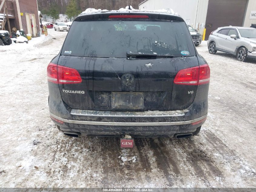 2016 Volkswagen Touareg Vr6 Executive VIN: WVGEF9BP3GD012242 Lot: 43948688