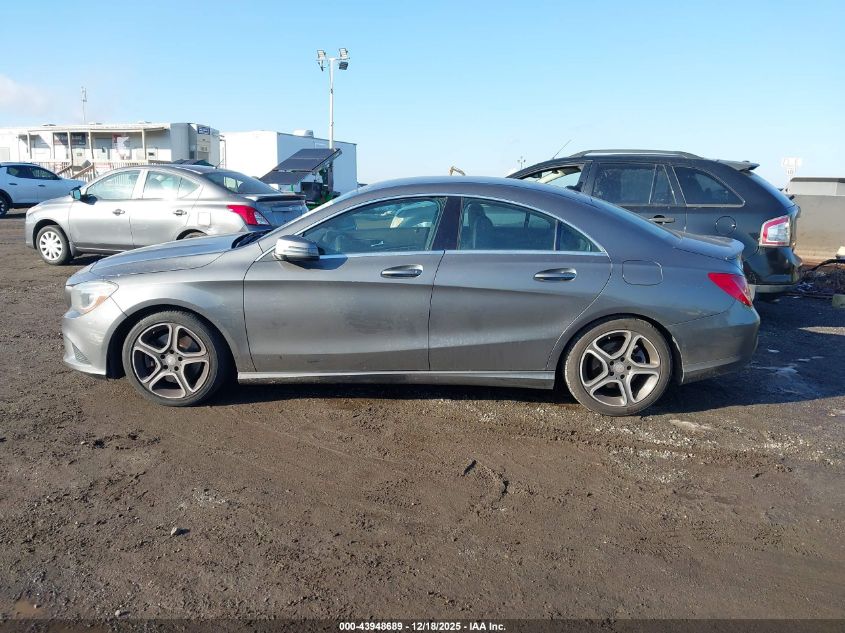 2014 Mercedes-Benz Cla 250 VIN: WDDSJ4EB4EN045367 Lot: 43948689