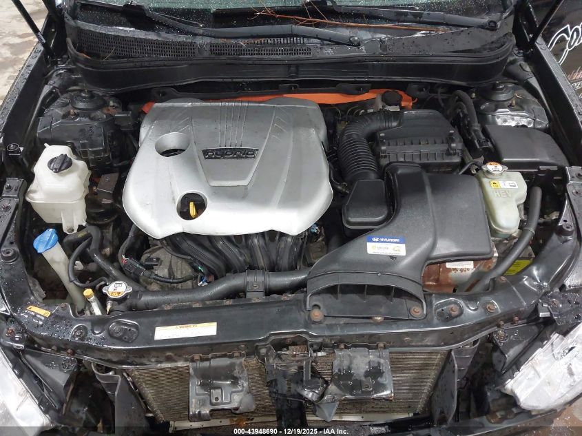 2013 Hyundai Sonata Hybrid VIN: KMHEC4A47DA096436 Lot: 43948690