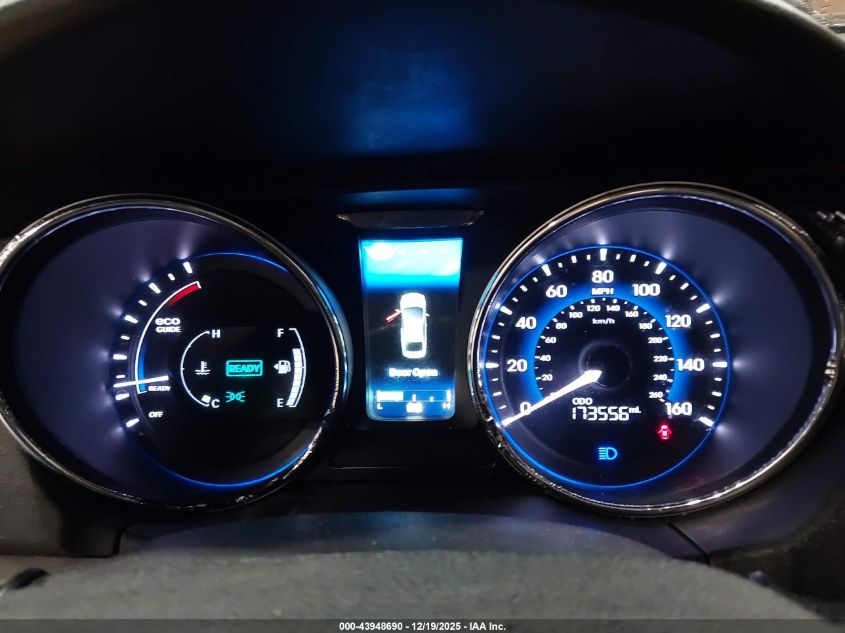 2013 Hyundai Sonata Hybrid VIN: KMHEC4A47DA096436 Lot: 43948690