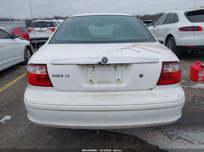 2004 Mercury Sable Ls Premium VIN: 1MEFM55S84A618378 Lot: 43948691