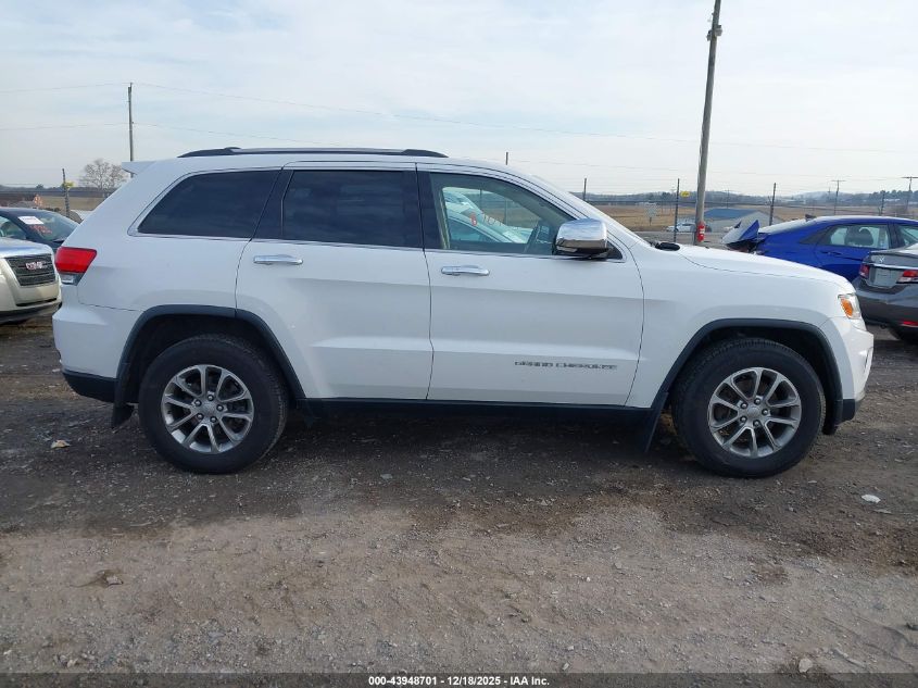 2015 Jeep Grand Cherokee Limited VIN: 1C4RJFBG6FC609568 Lot: 43948701