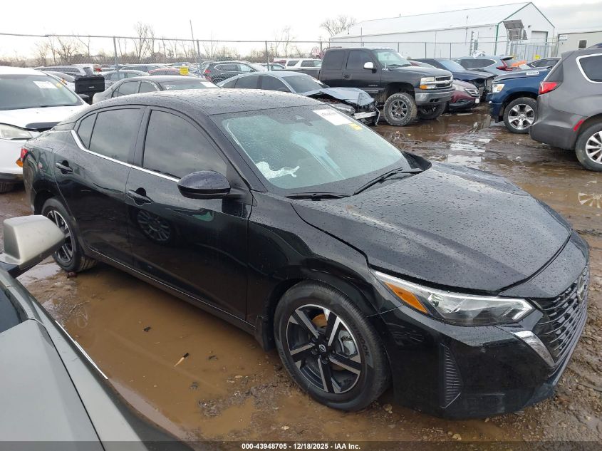 2025 Nissan Sentra Sv VIN: 3N1AB8CV1SY361186 Lot: 43948705