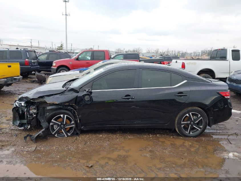 2025 Nissan Sentra Sv VIN: 3N1AB8CV1SY361186 Lot: 43948705