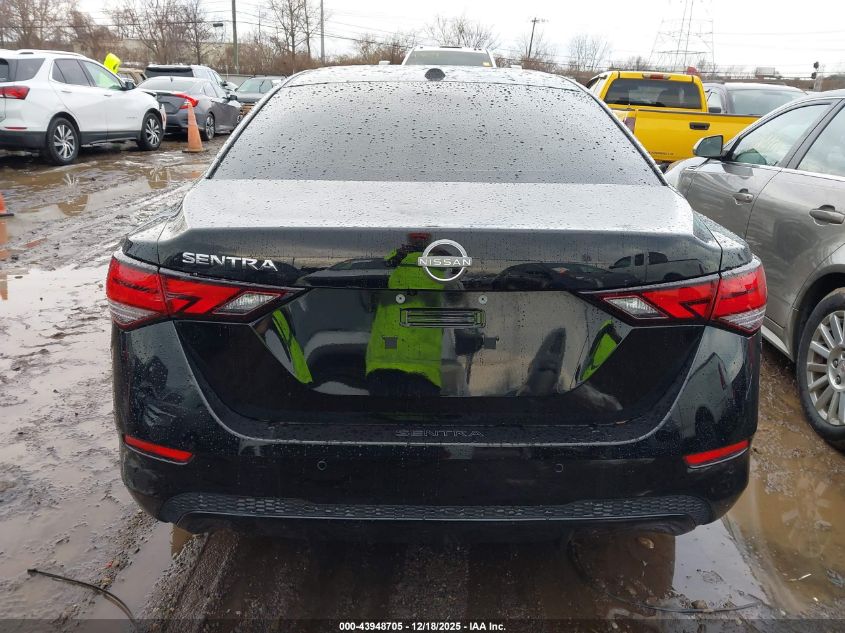 2025 Nissan Sentra Sv VIN: 3N1AB8CV1SY361186 Lot: 43948705