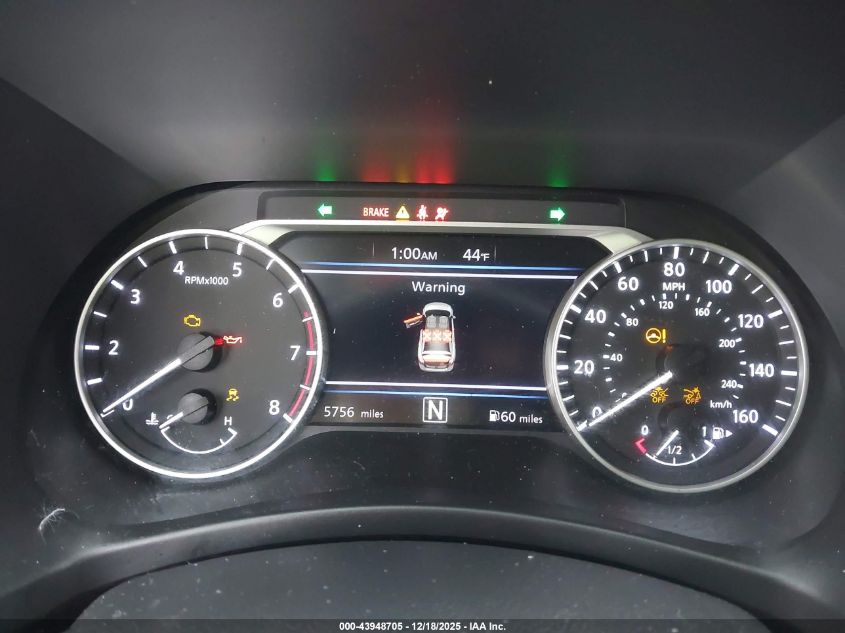 2025 Nissan Sentra Sv VIN: 3N1AB8CV1SY361186 Lot: 43948705