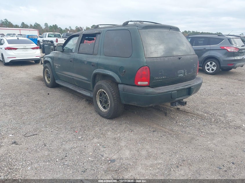 1B4HR28YXYF157667 2000 DODGE DURANGO photo no. 3