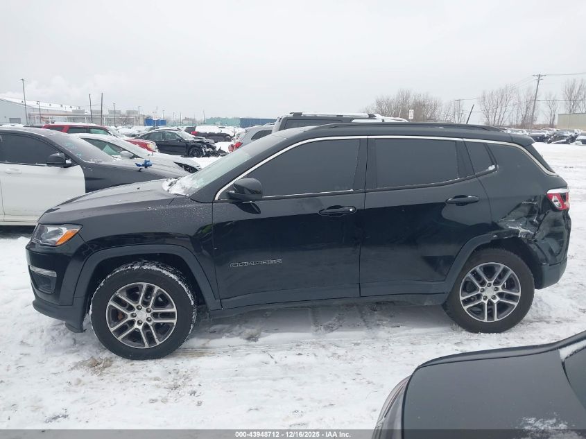 2018 Jeep Compass Latitude 4X4 VIN: 3C4NJDBB5JT161425 Lot: 43948712