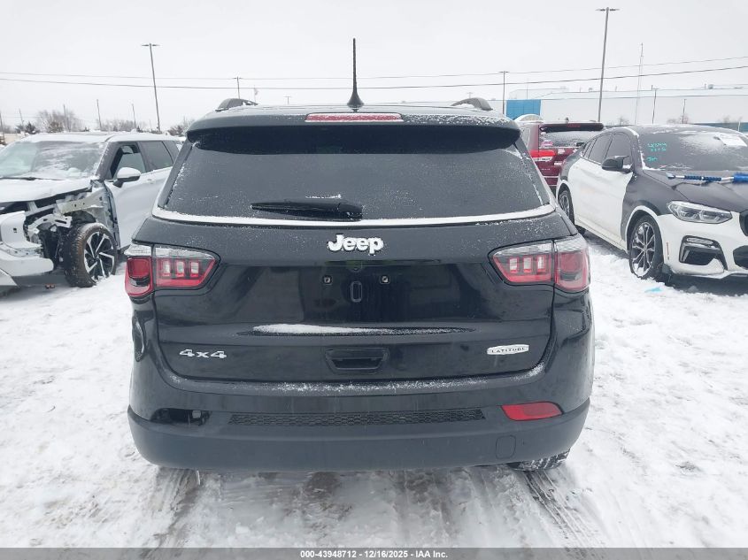 2018 Jeep Compass Latitude 4X4 VIN: 3C4NJDBB5JT161425 Lot: 43948712
