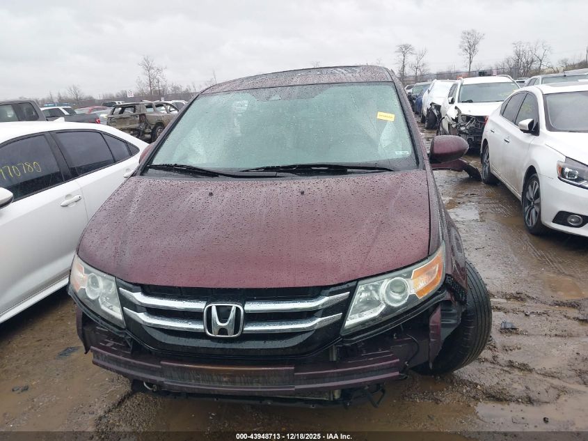 2015 Honda Odyssey Ex-L VIN: 5FNRL5H69FB046599 Lot: 43948713