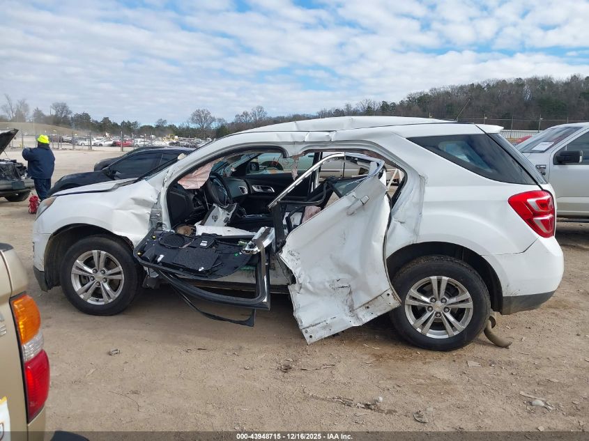 2017 Chevrolet Equinox Ls VIN: 2GNALBEK0H1550887 Lot: 43948715