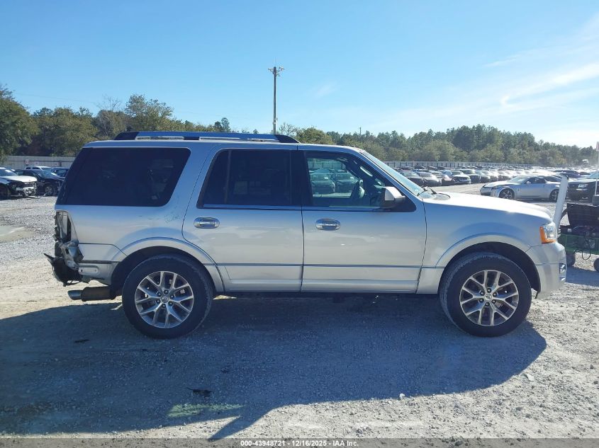 2015 Ford Expedition Limited VIN: 1FMJU1KT0FEF33124 Lot: 43948721