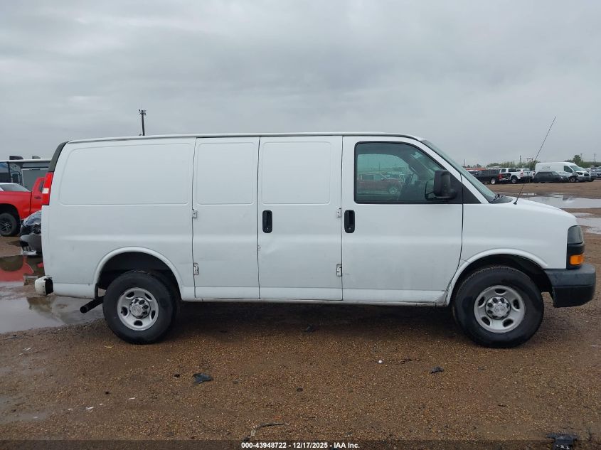 2020 Chevrolet Express Cargo Rwd 2500 Regular Wheelbase Wt VIN: 1GCWGAFP4L1164737 Lot: 43948722
